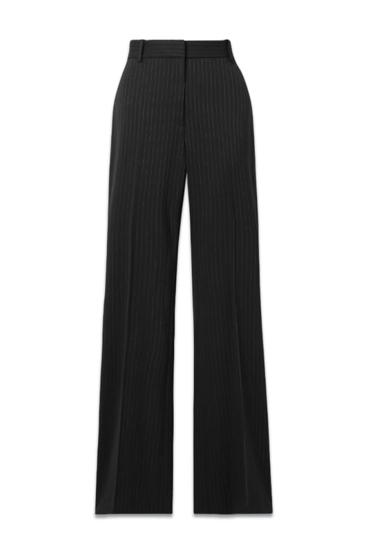 Corette Pinstriped Twill Straight-leg Pants