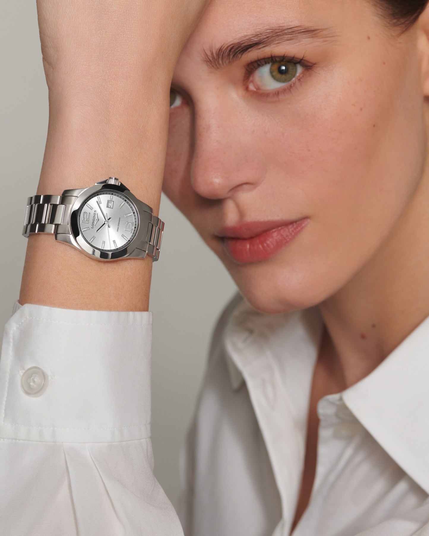 Longines Silver Watch