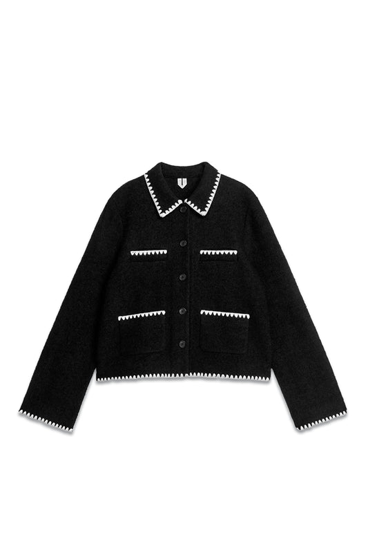 Contrast Stitch Jacket