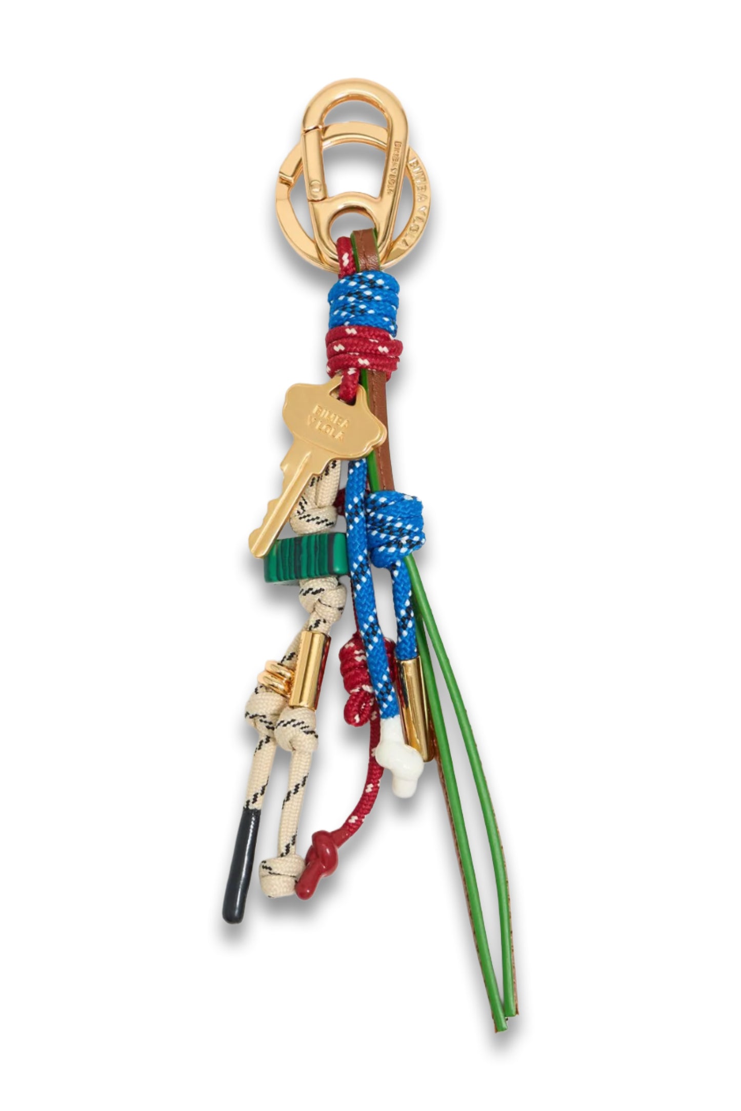 Lime Ropes Key Ring