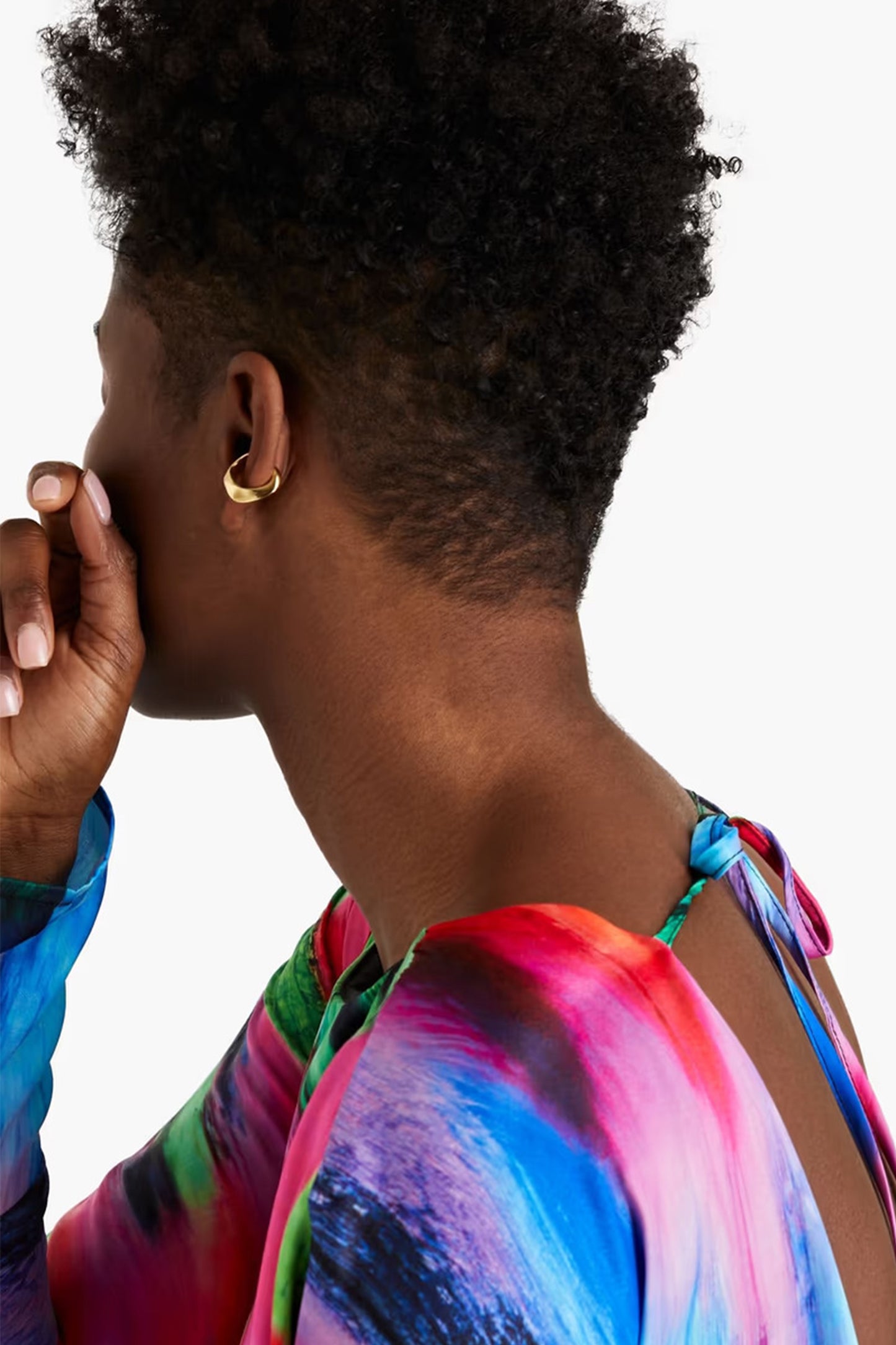 24-karat Gold-plated Ear Cuff