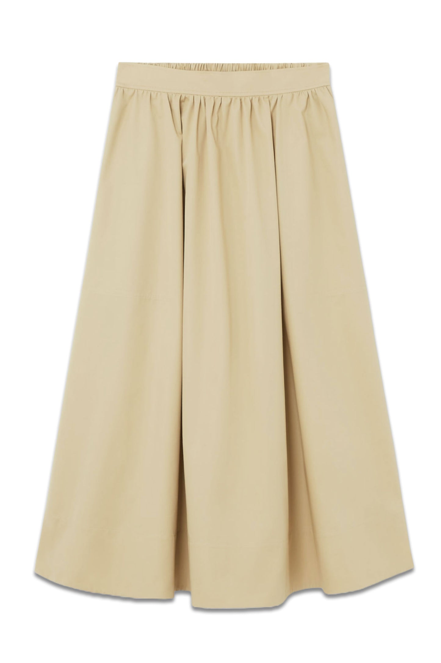 Elasticated Midi Skirt