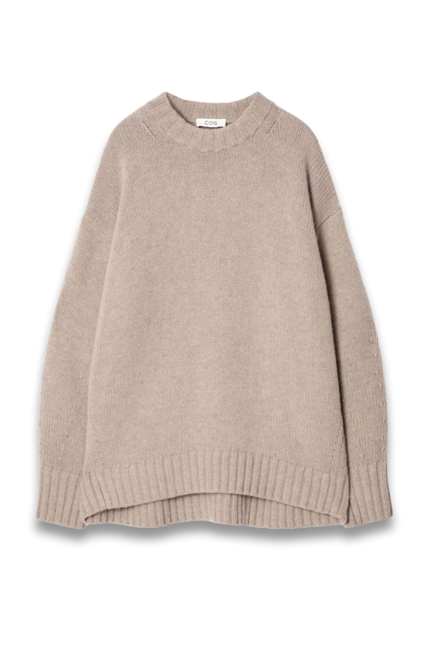Chunky Pure Cashmere Crew-Neck Jumper