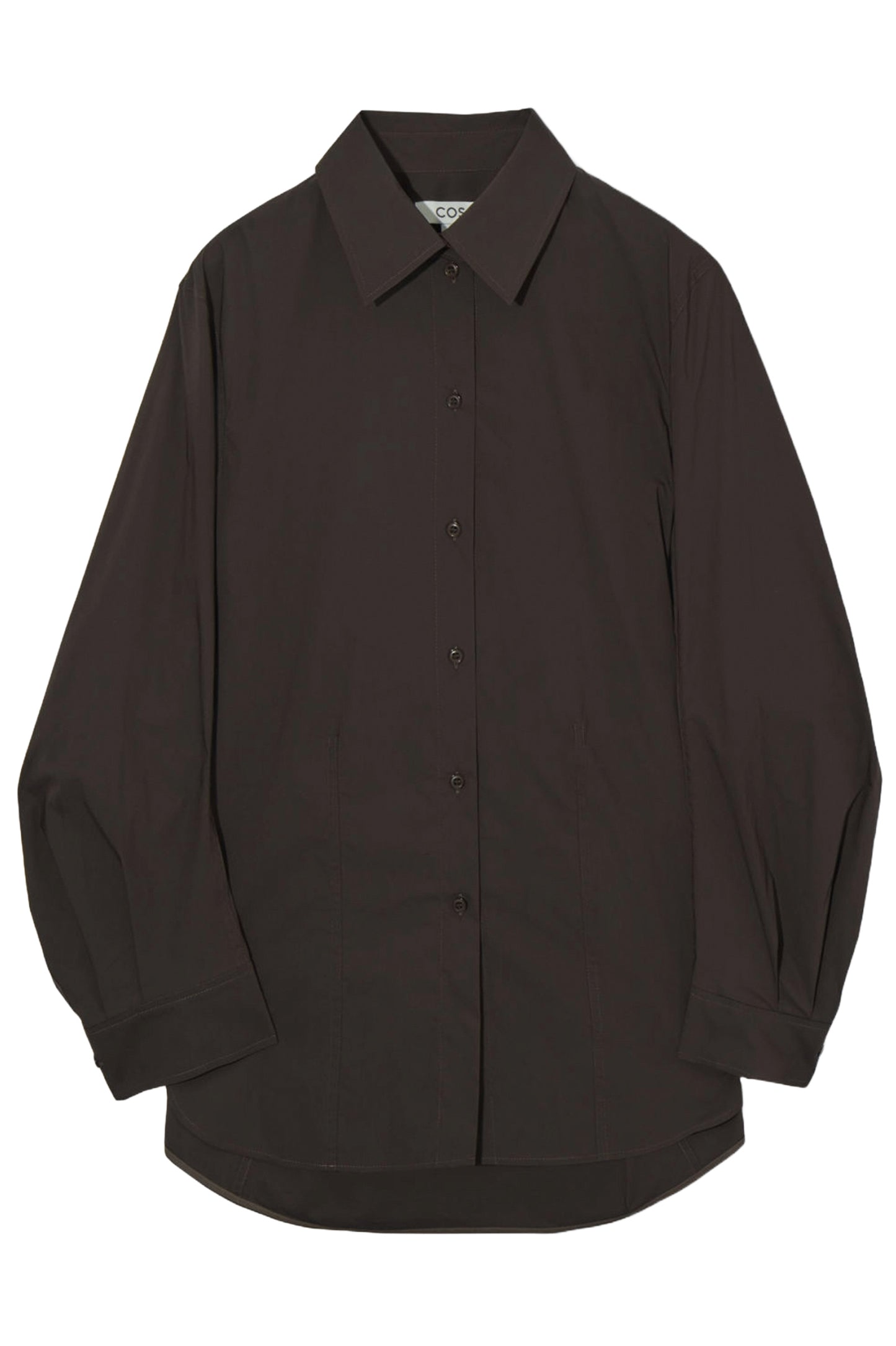 Oversized Cotton-Blend Shirt