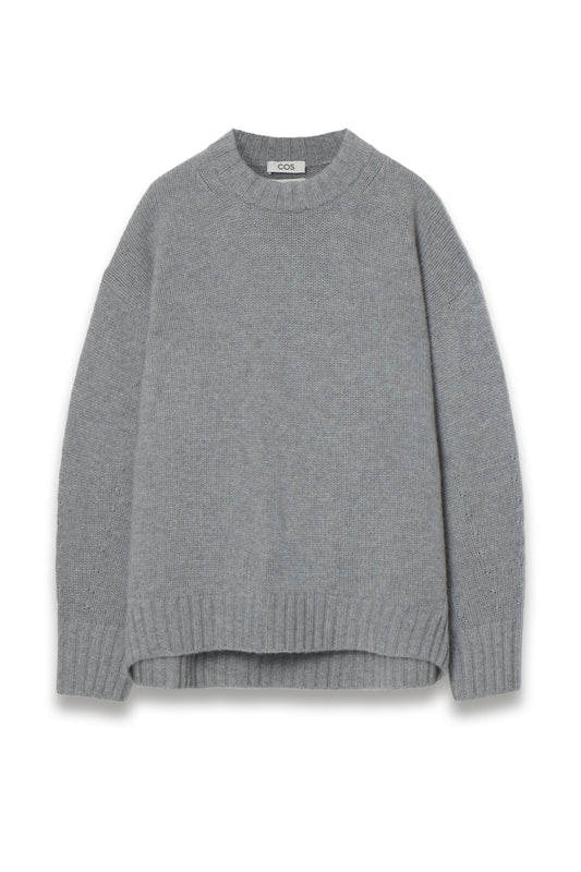 Chunky Cashmere Crew-Neck Jumper