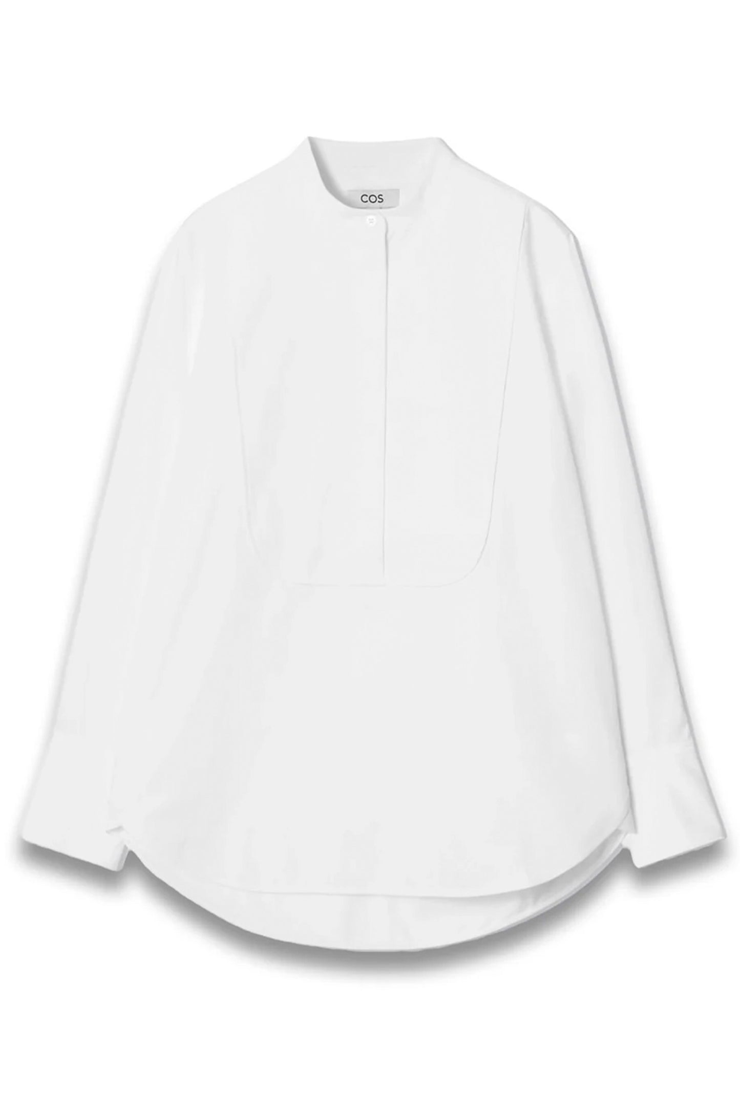 Relaxed Cotton Tuxedo Shirt