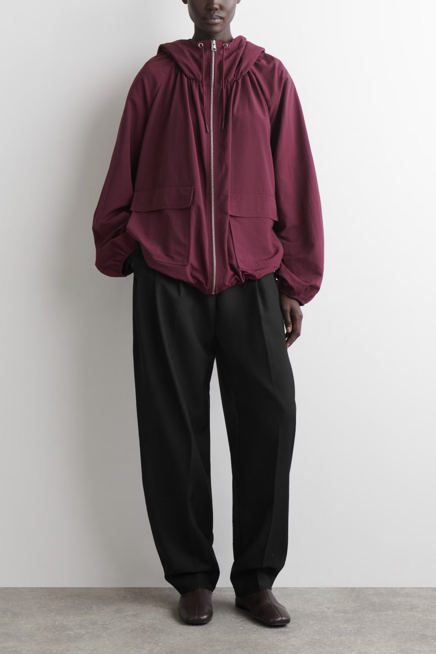 Technical Hooded Parka Jacket