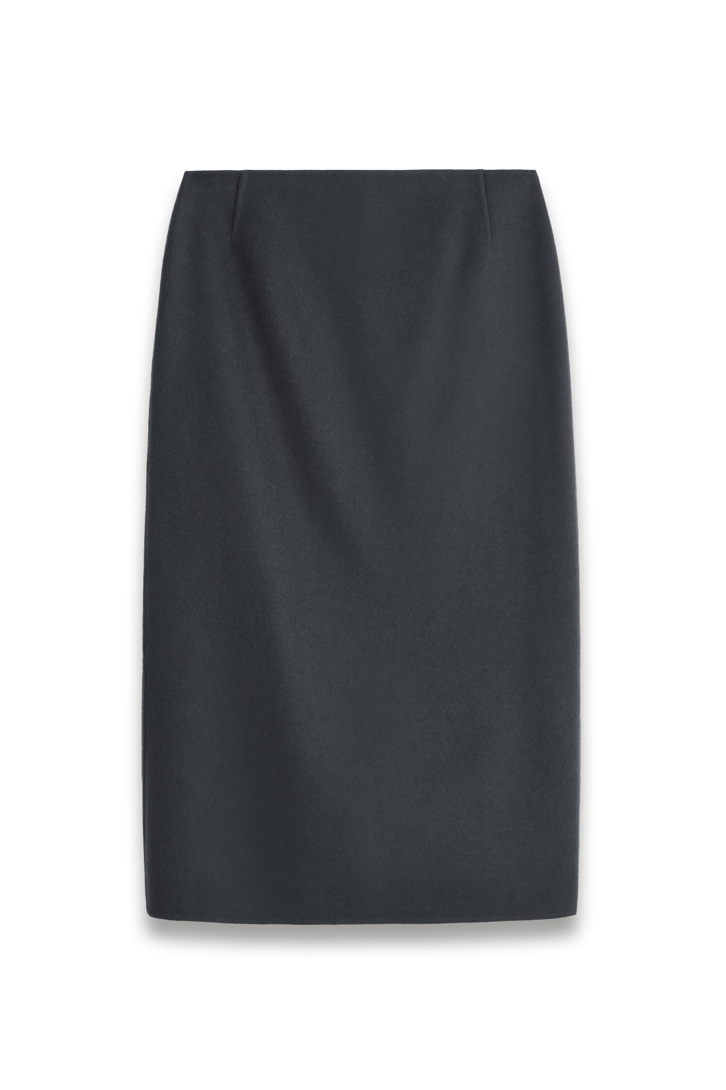 Double-faced Wool Pencil Skirt