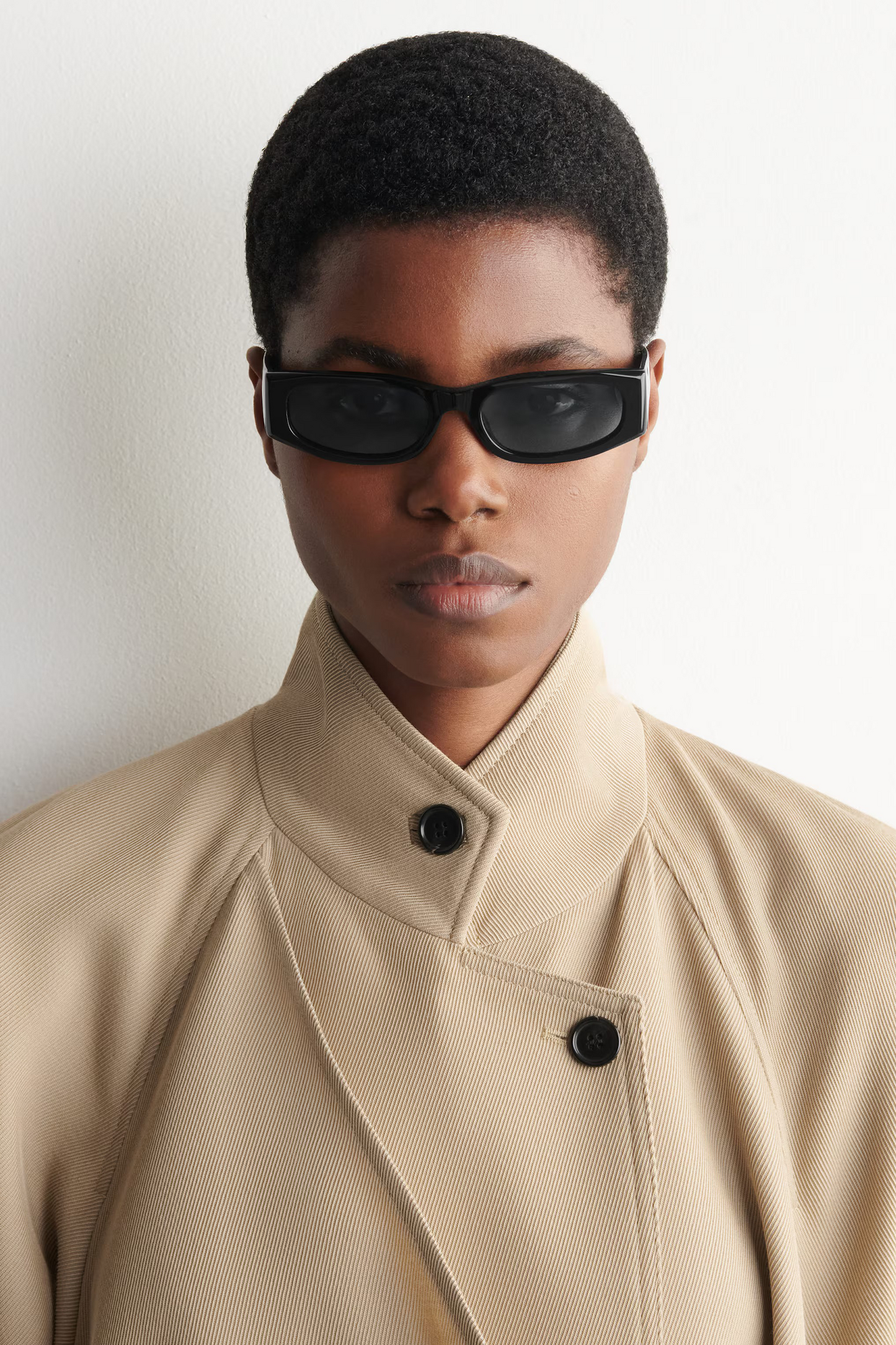 Slim Rectangular Sunglasses