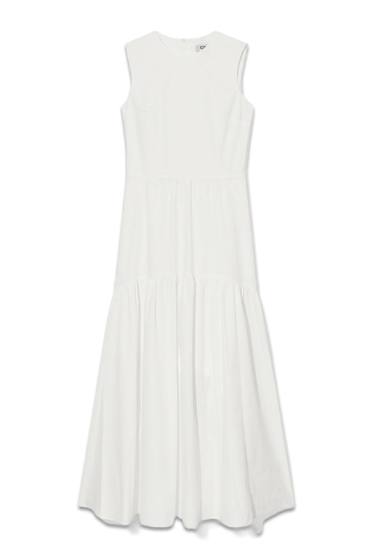 Open-back Tiered Dress