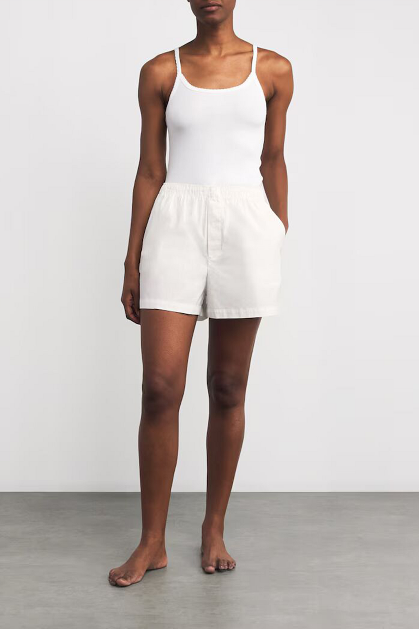 Cotton Poplin Boxer Shorts
