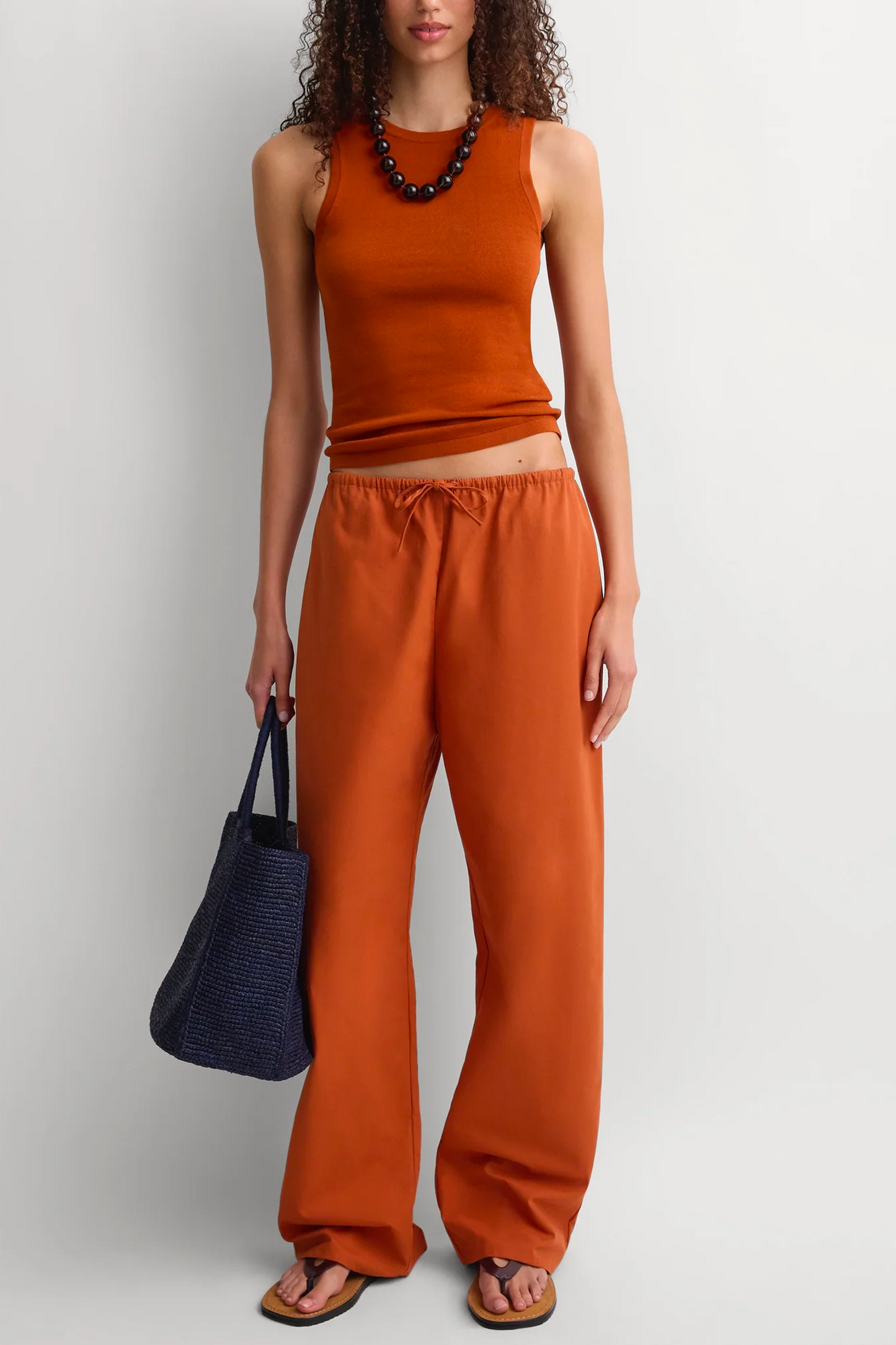 The Cotton Pant Ginger