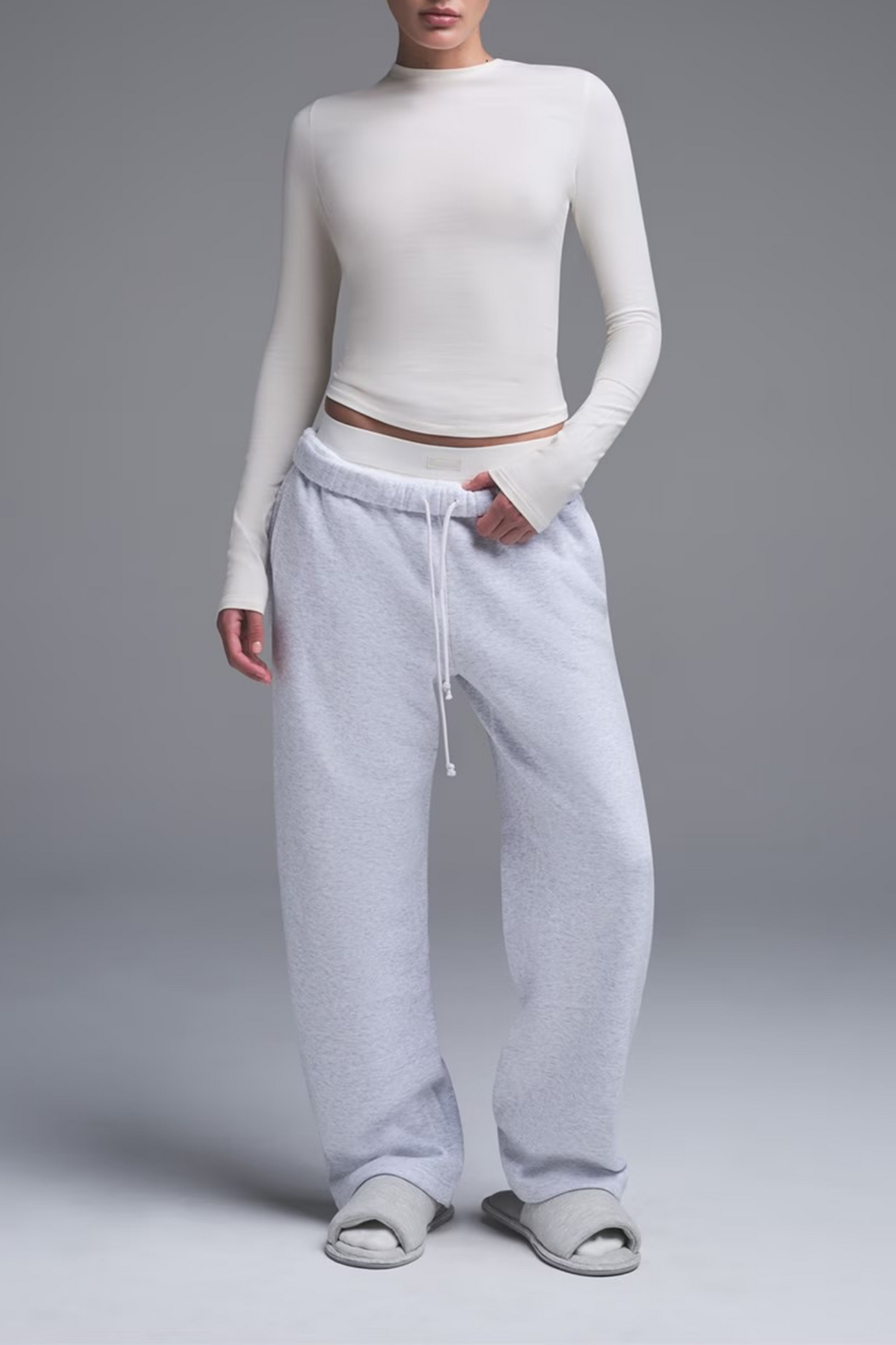 Cotton Jersey Long-sleeve T-shirt