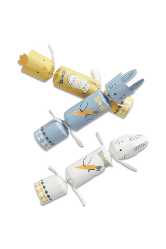 Rabbit Ears Mini Easter Crackers, Pack of 6