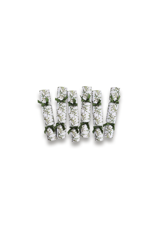 Mistletoe Luxury Christmas Crackers Pack of Six