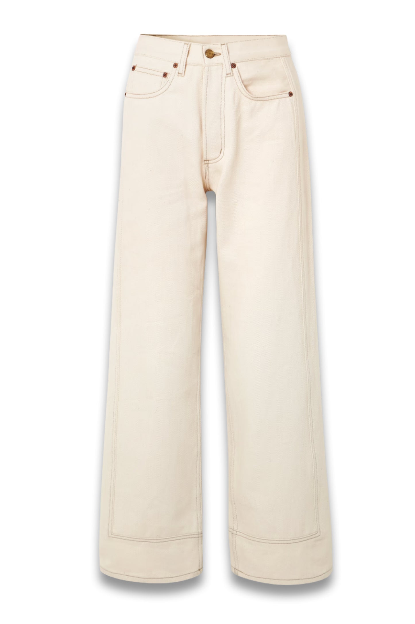 Charlot Mid-rise Wide-leg Jeans