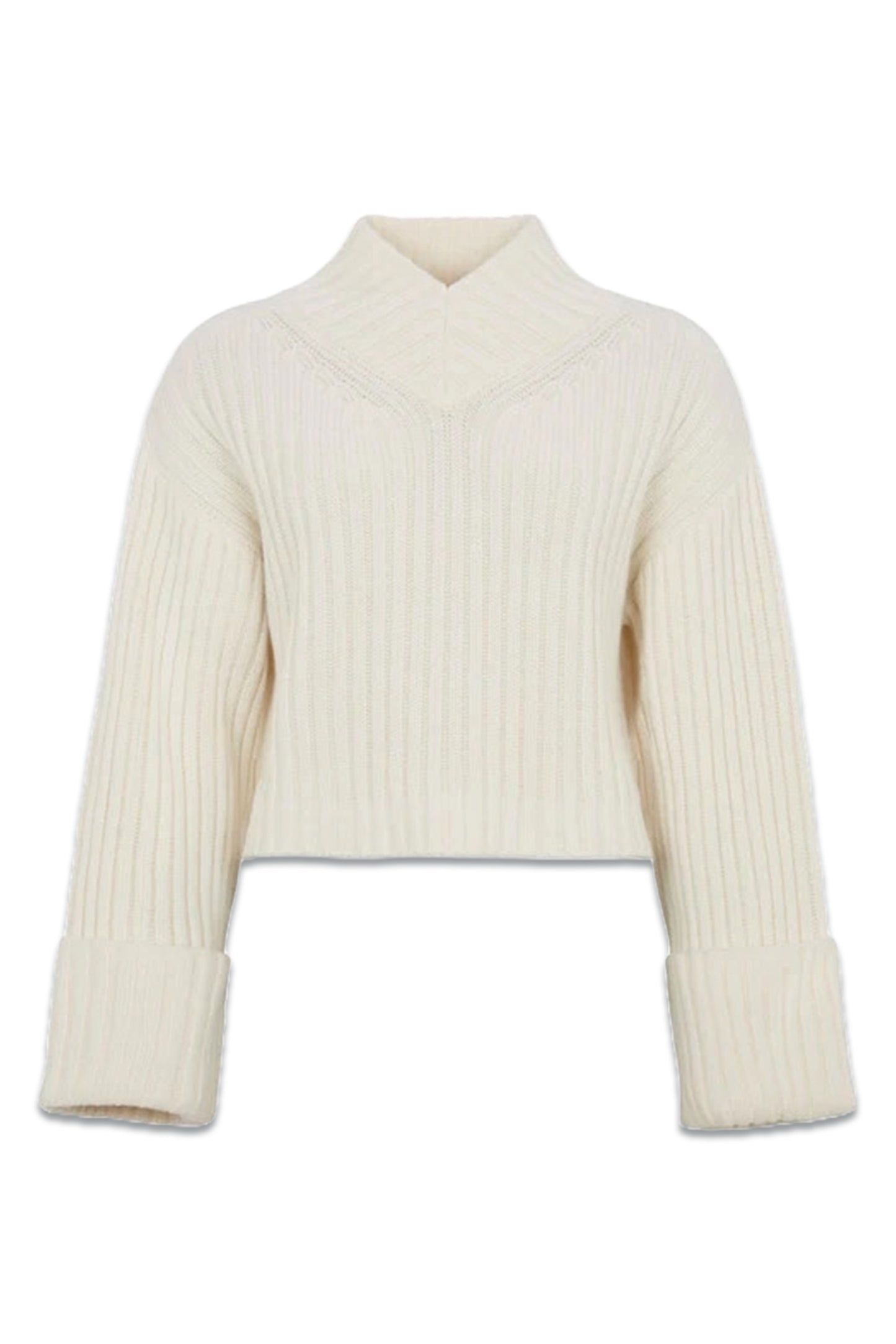 Cream Wool Blend Jumper