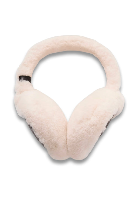 Shearling earmuffs