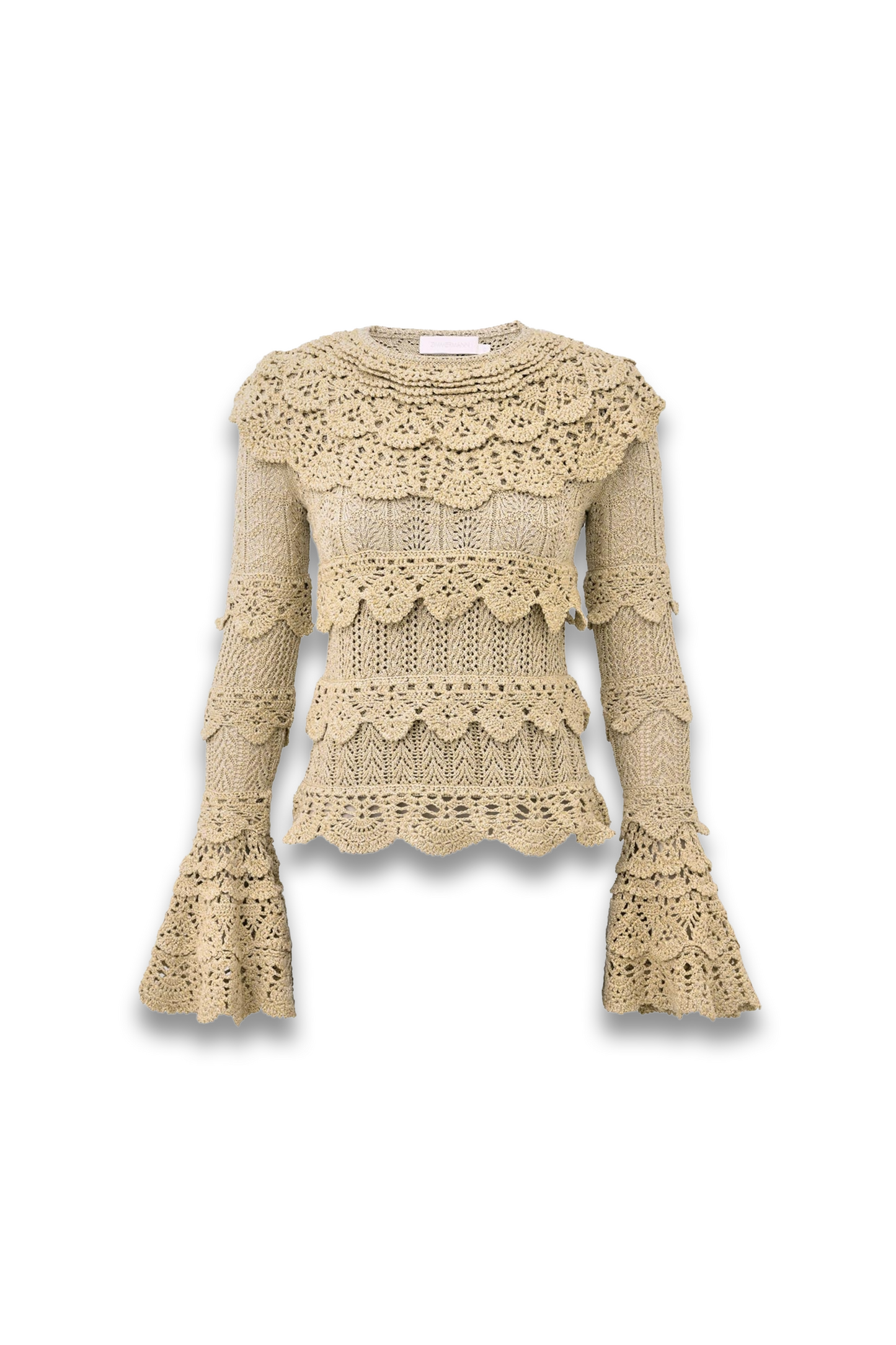 Sundance Crochet Frill Top