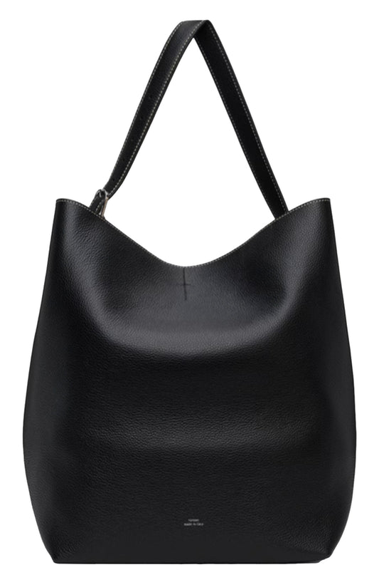 Black Belted Tote