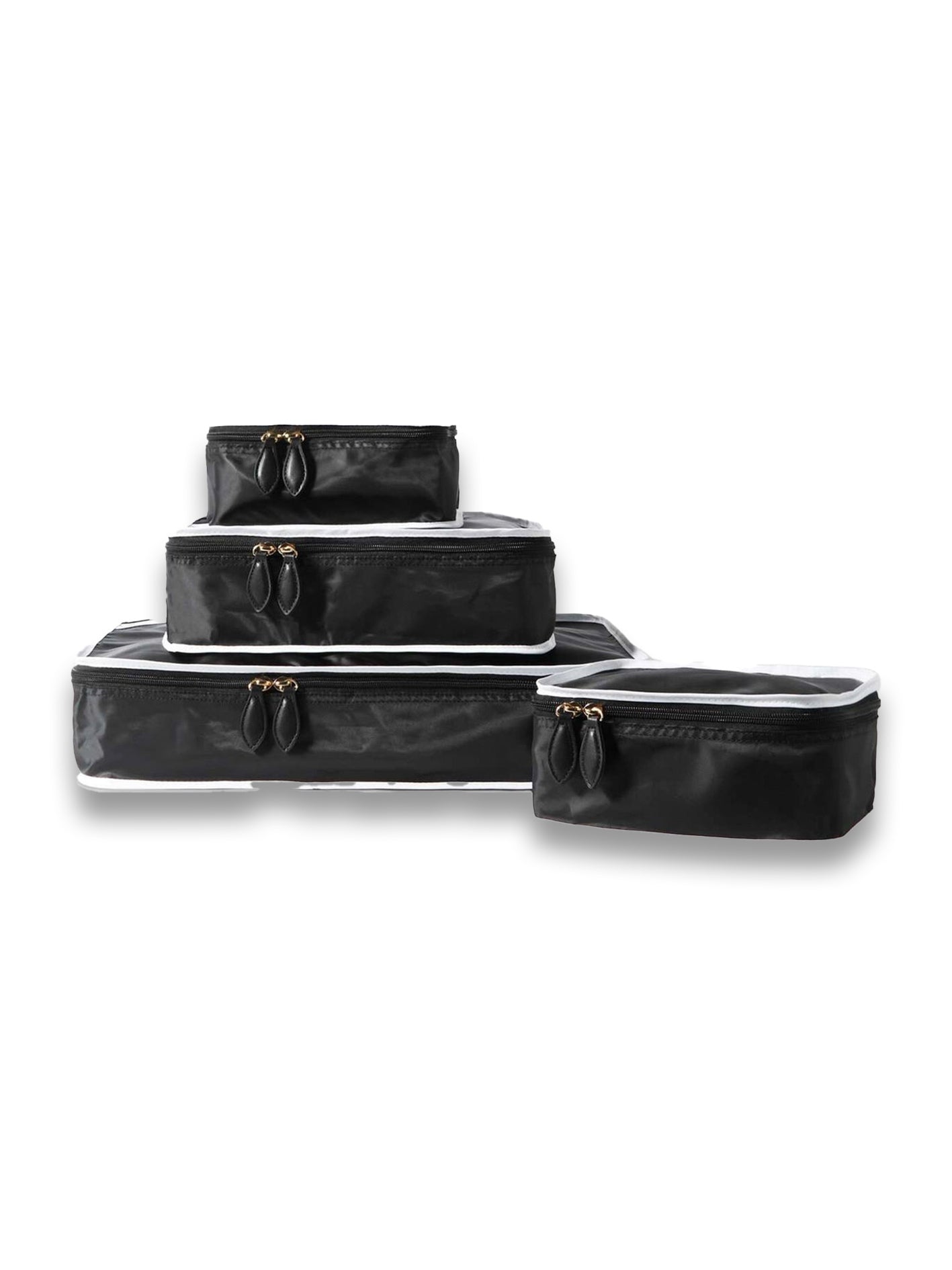 Set of Four Recycled-Nylon Packing Cubes