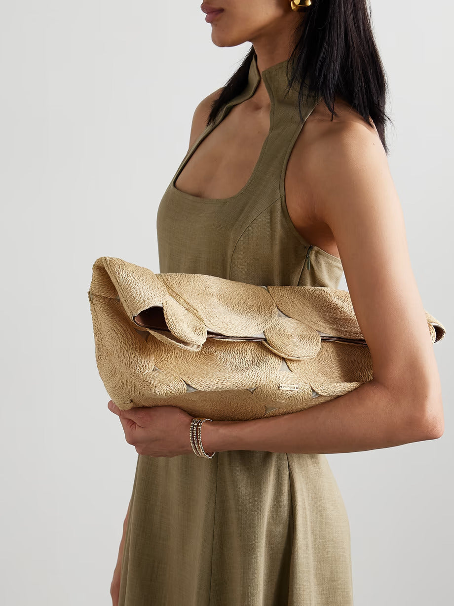 Brynn Rope and Mesh Clutch
