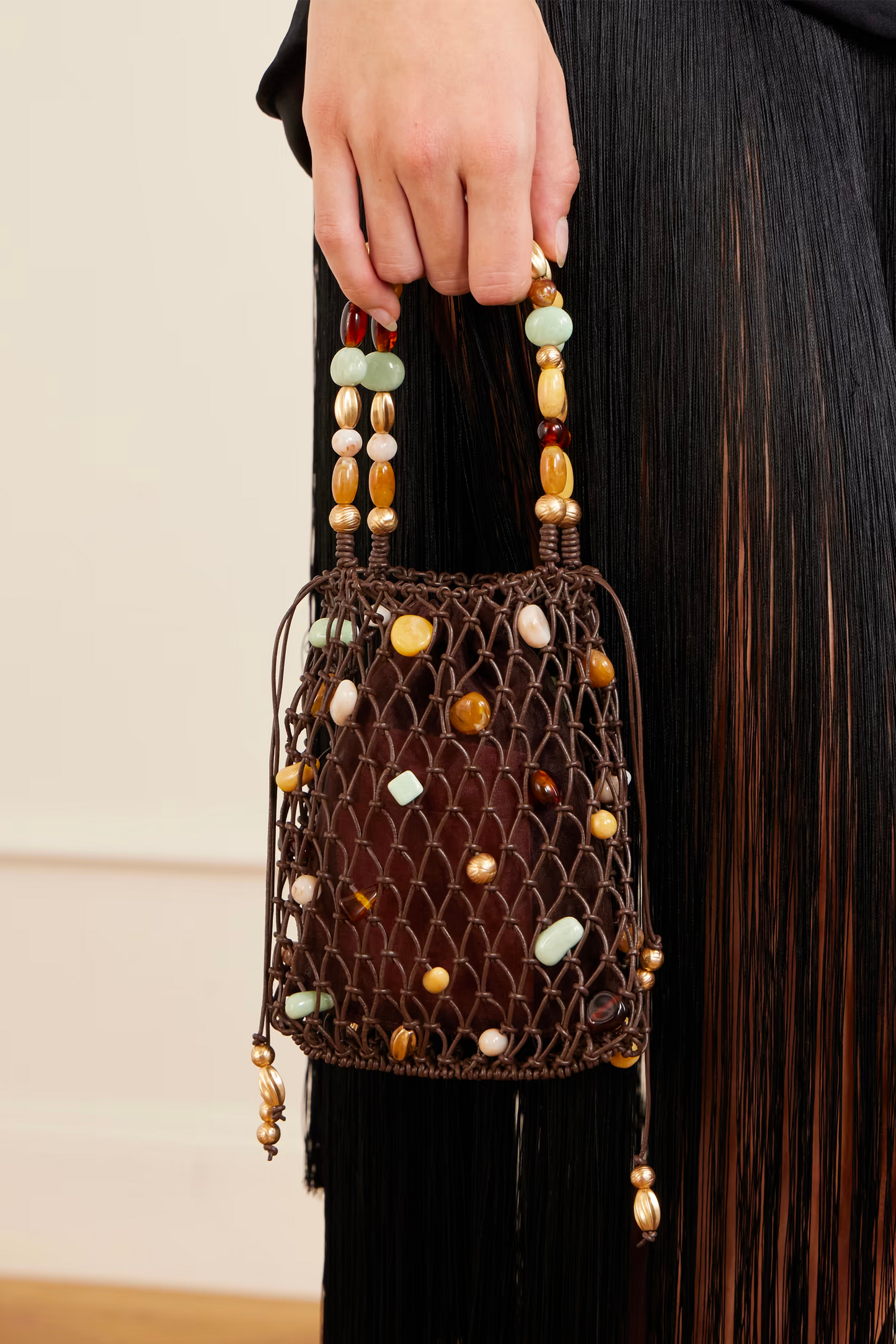 Mercier Bead-embellished Mini Bag