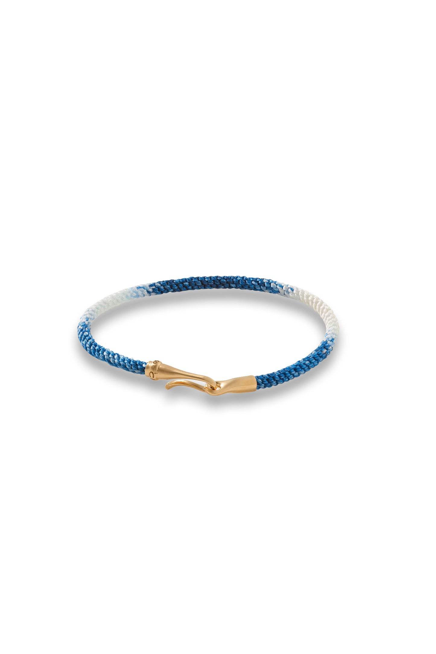 Life 18-karat Gold and Rope Bracelet