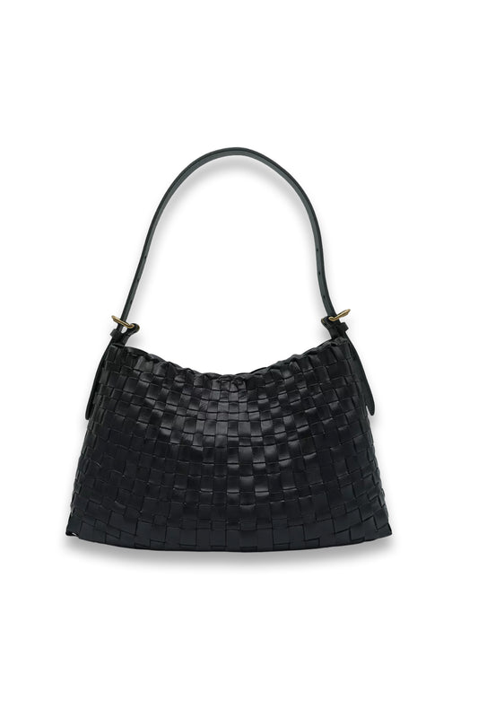 Hobo Salvage Woven Leather Bag