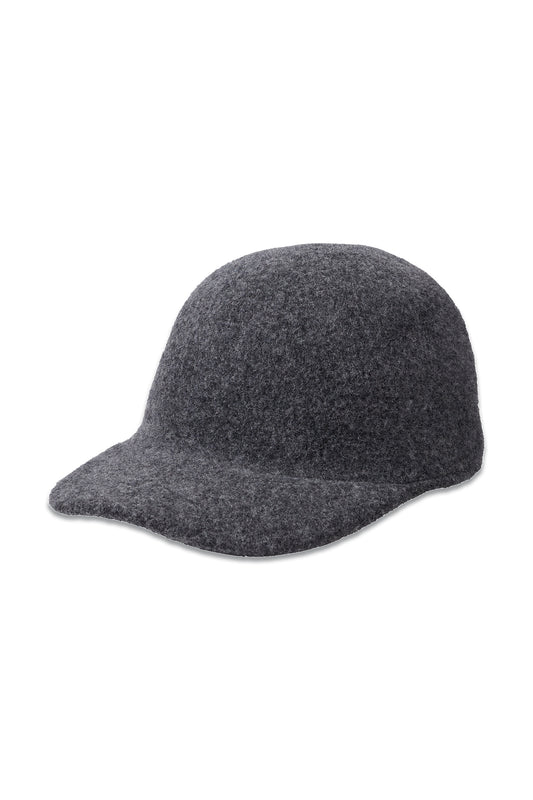 Adjustable Wool Cap Grey