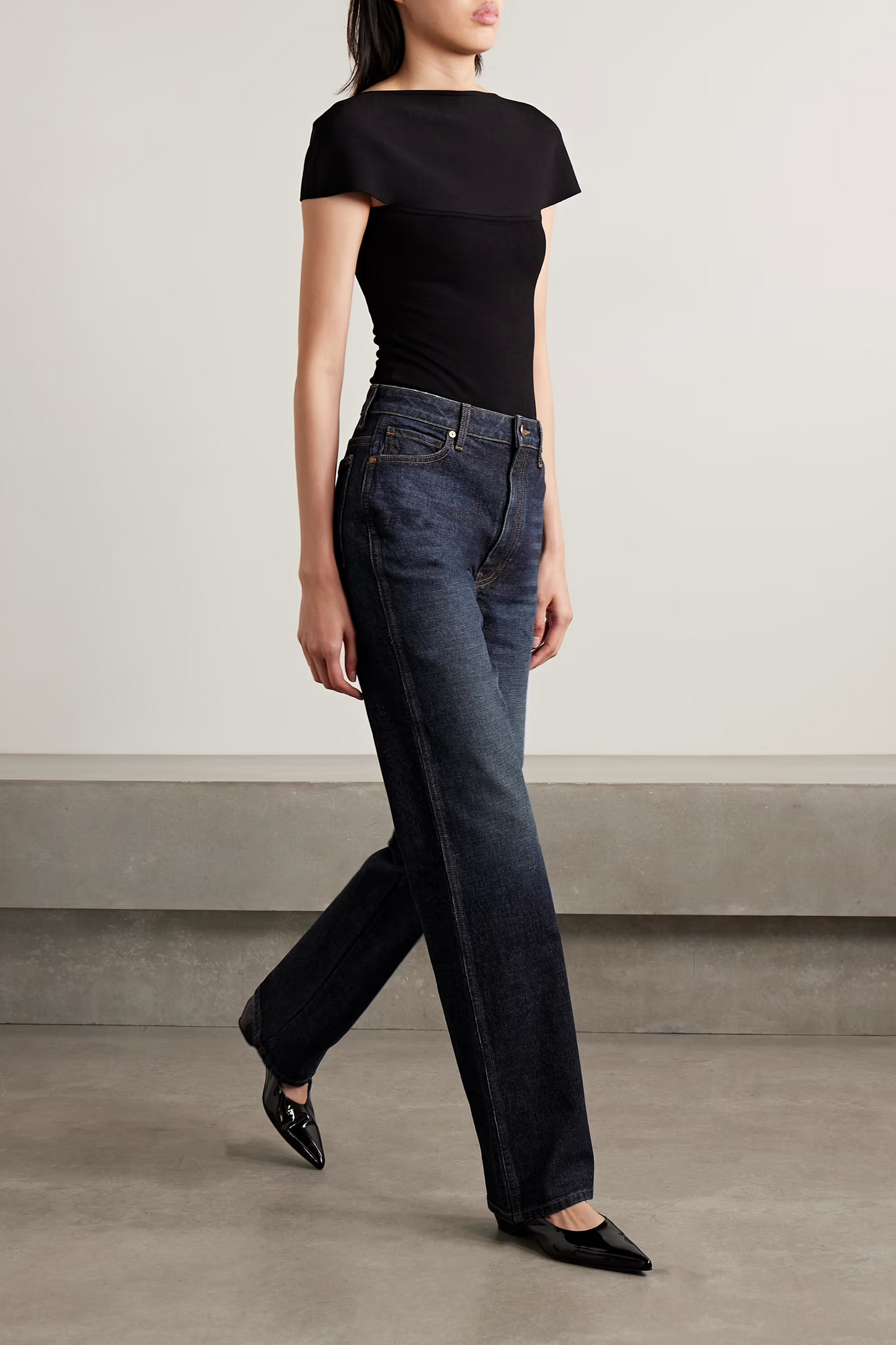 Danielle High-rise Straight-leg Jeans