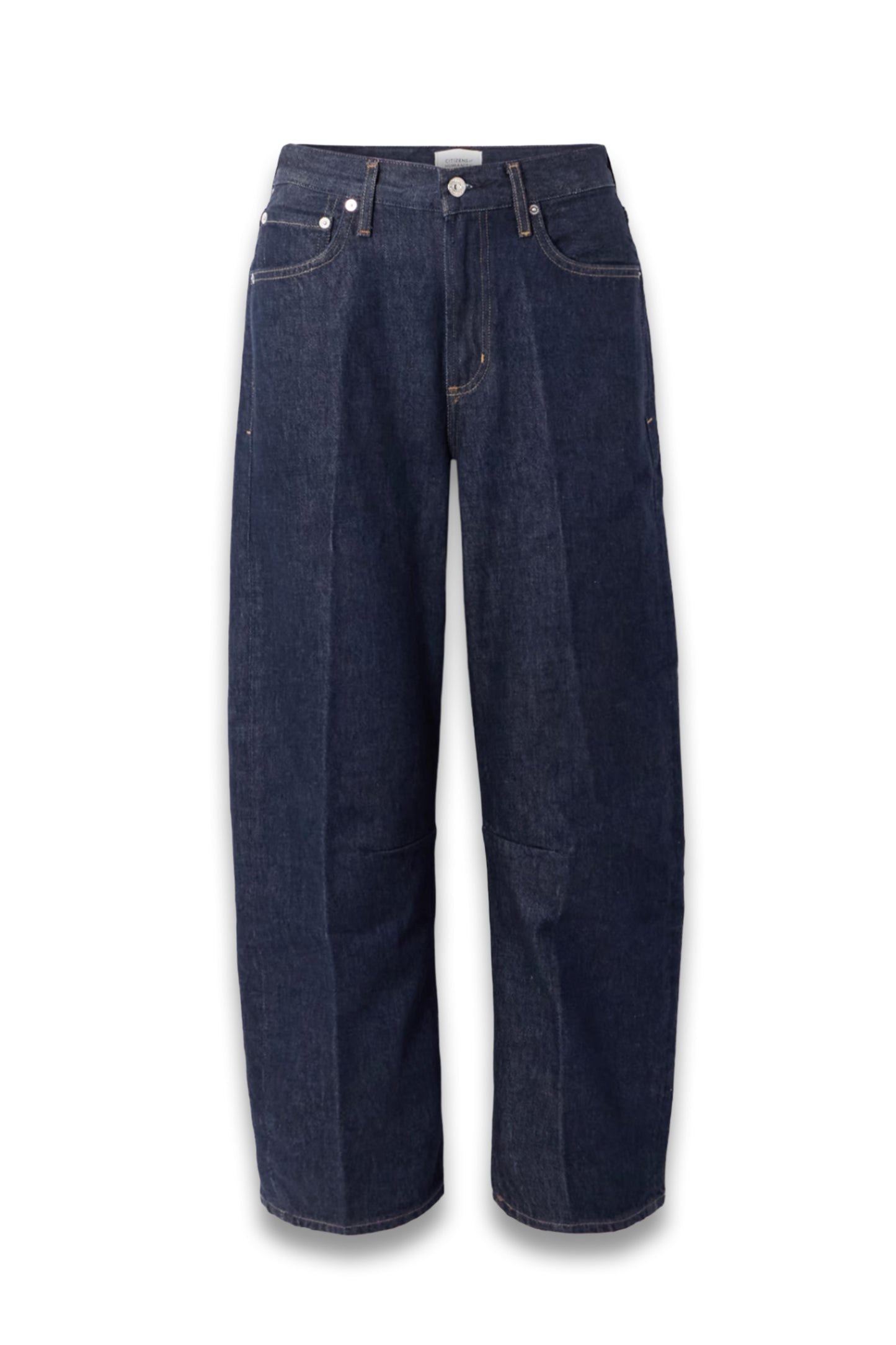 Miro Mid-rise Barrel-leg Jeans