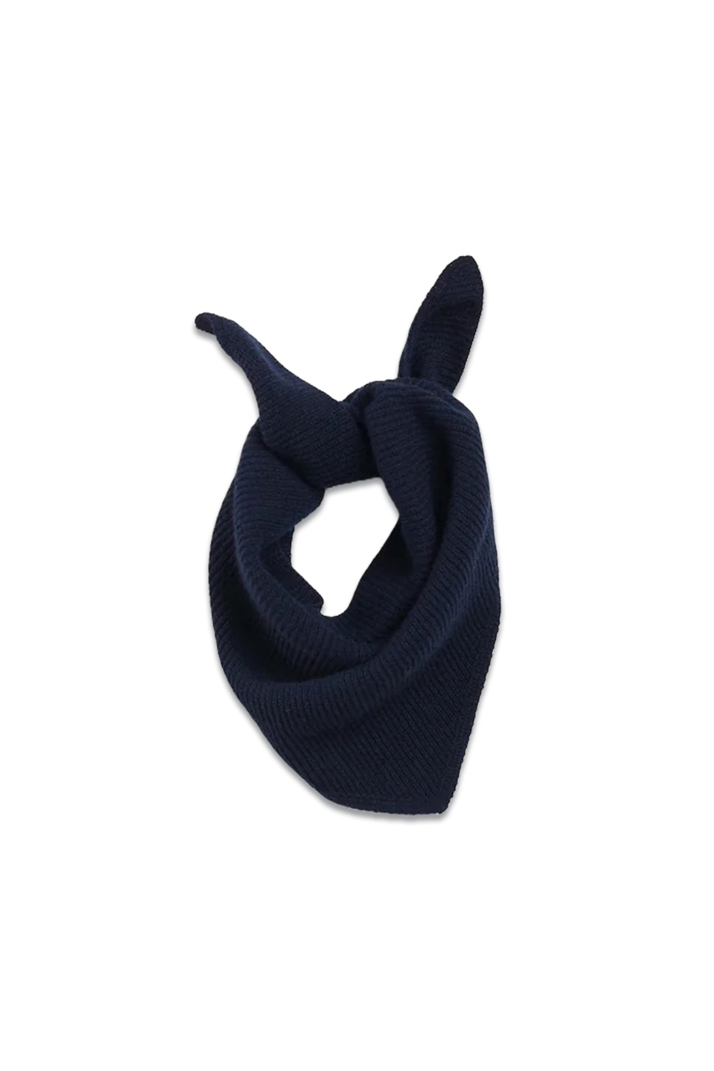 Navy Fionn Cashmere Foulard