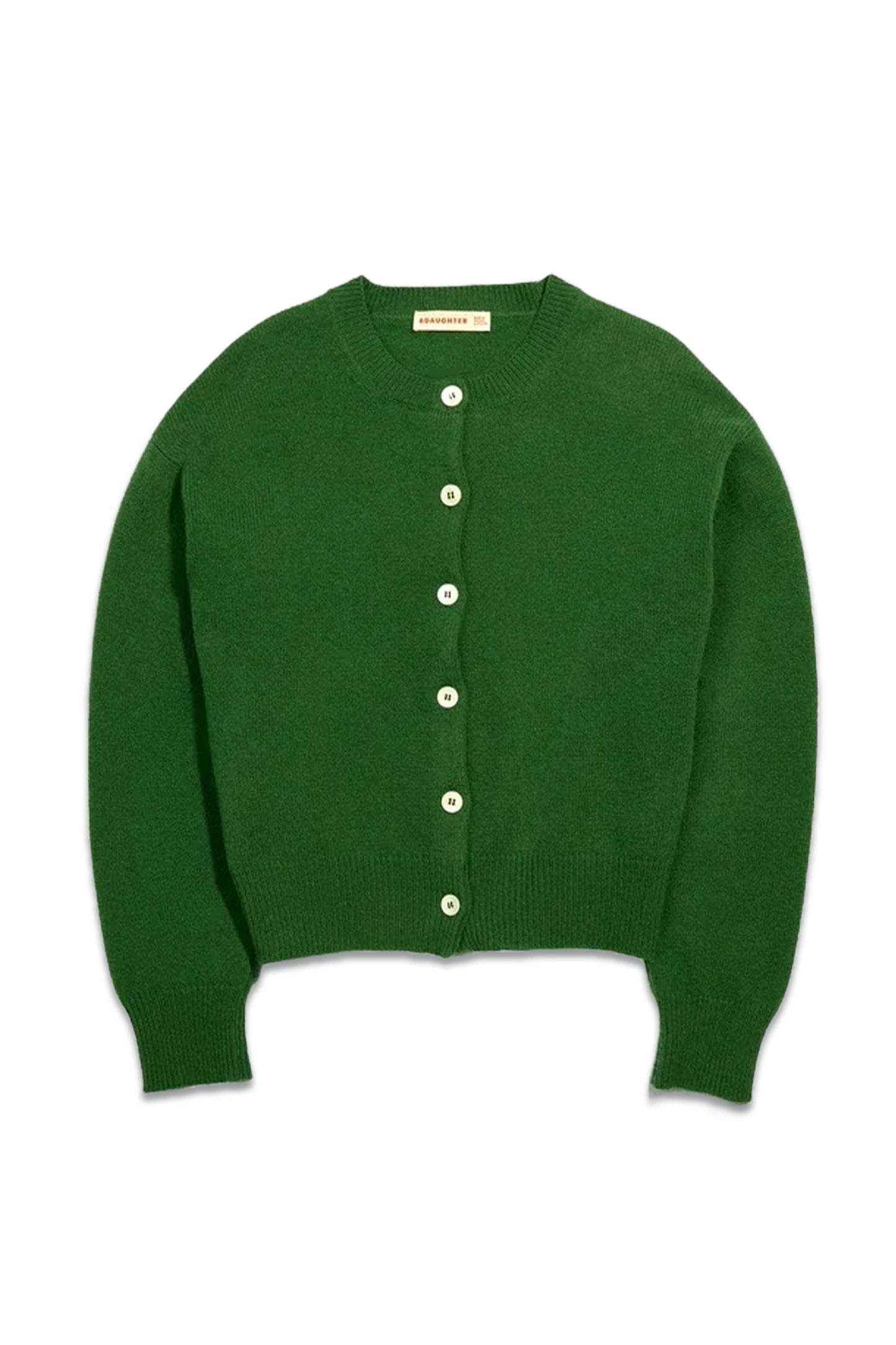 Green Ada Geelong Crewneck Cardigan