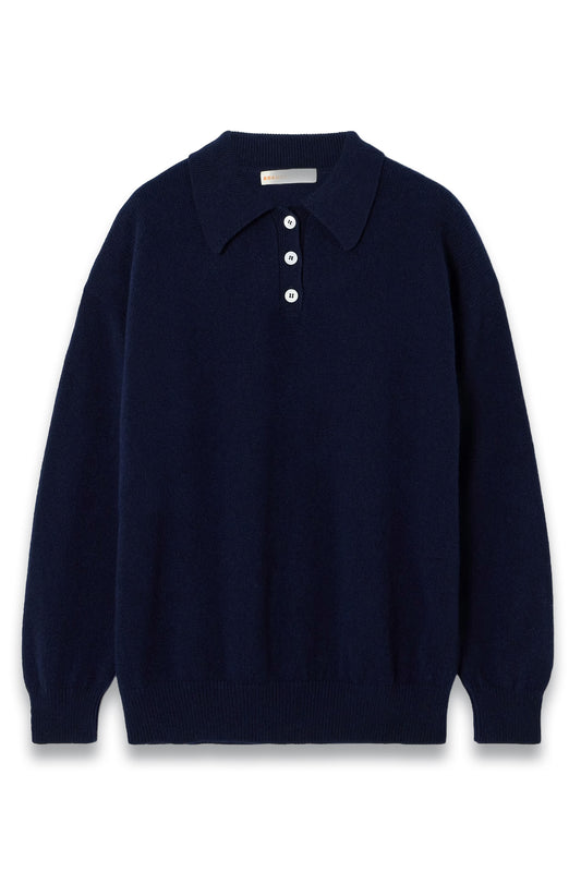 Edith Wool Polo Sweater