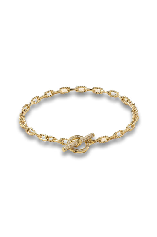 Madison 18-Karat Gold Diamond Bracelet