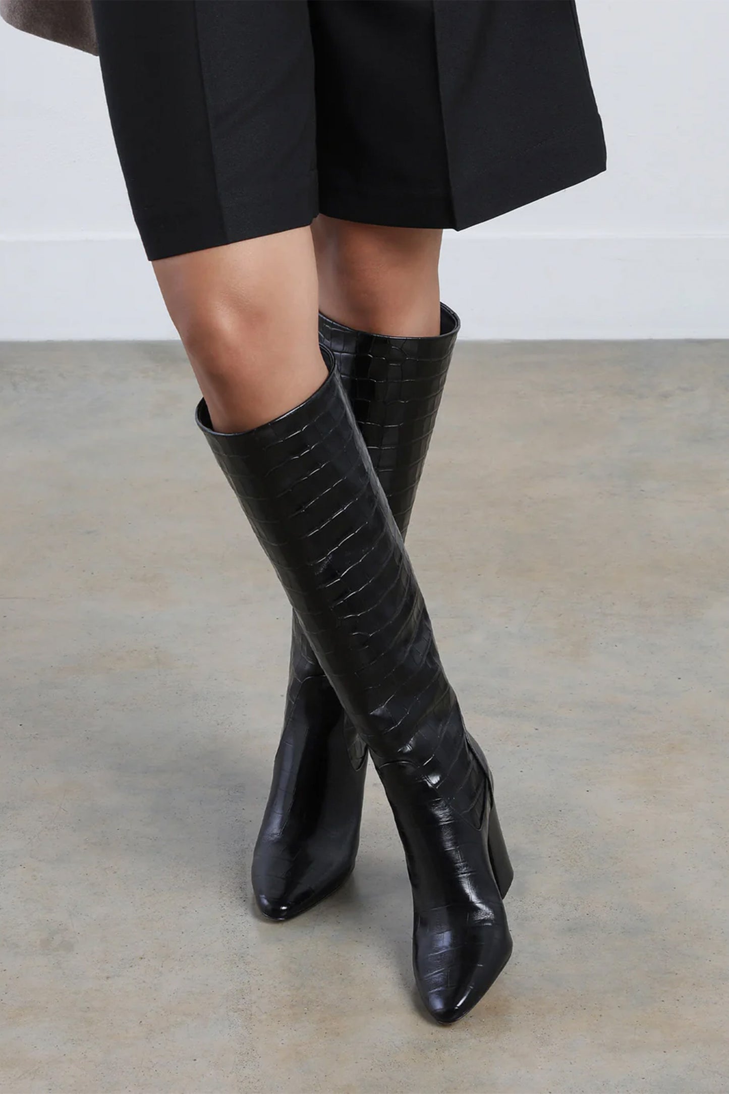 Willa Boot, Black Croco