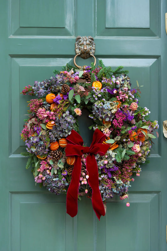 Luxury Deck the Doors Wreath