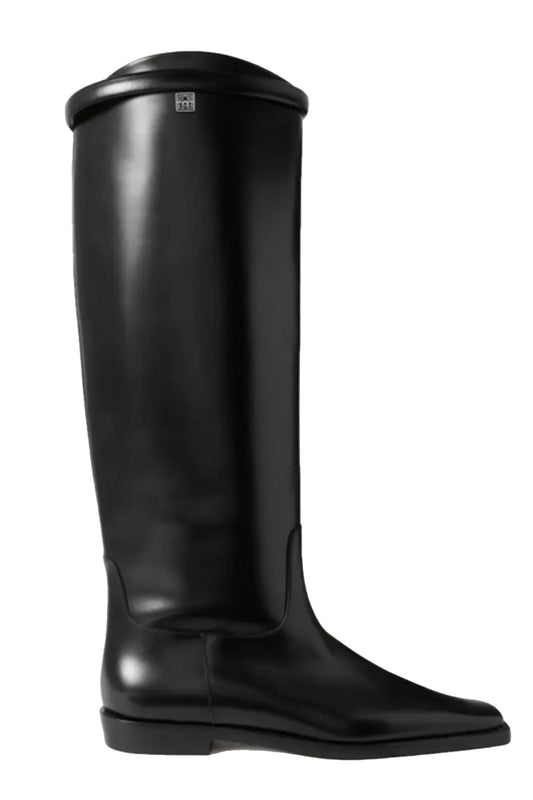 + NET SUSTAIN The Riding Leather Knee Boots