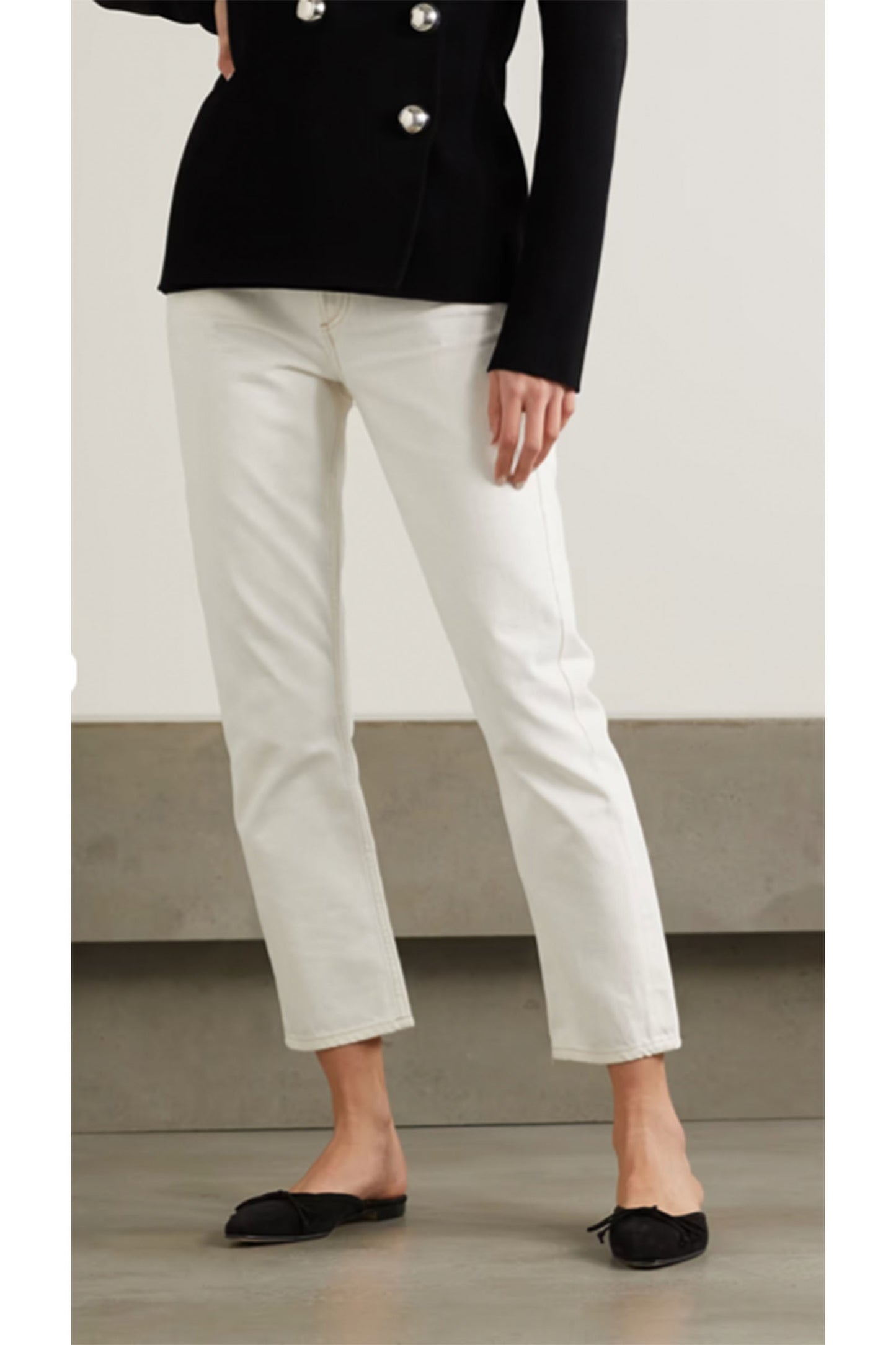 Ballerimu Bow-detailed Suede Mules