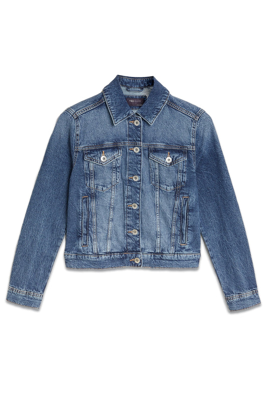 Denim Jacket With Stretch