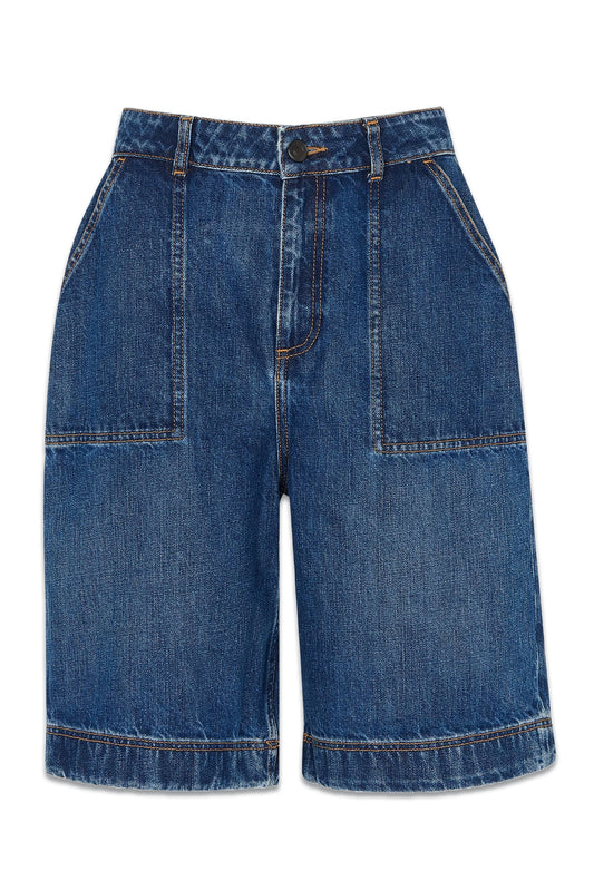 Raya Longline Denim Short
