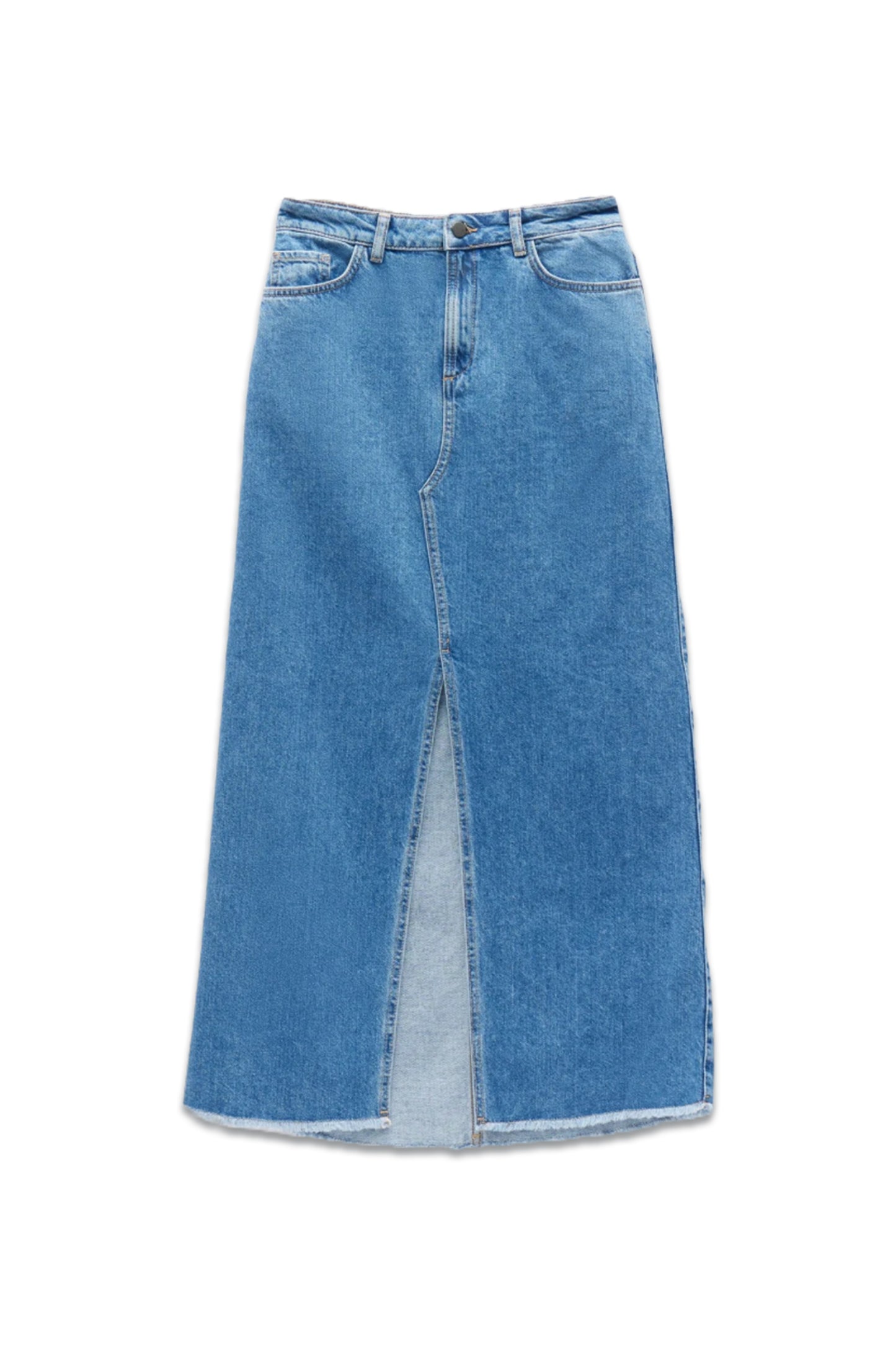 Rachelle Denim Maxi Skirt