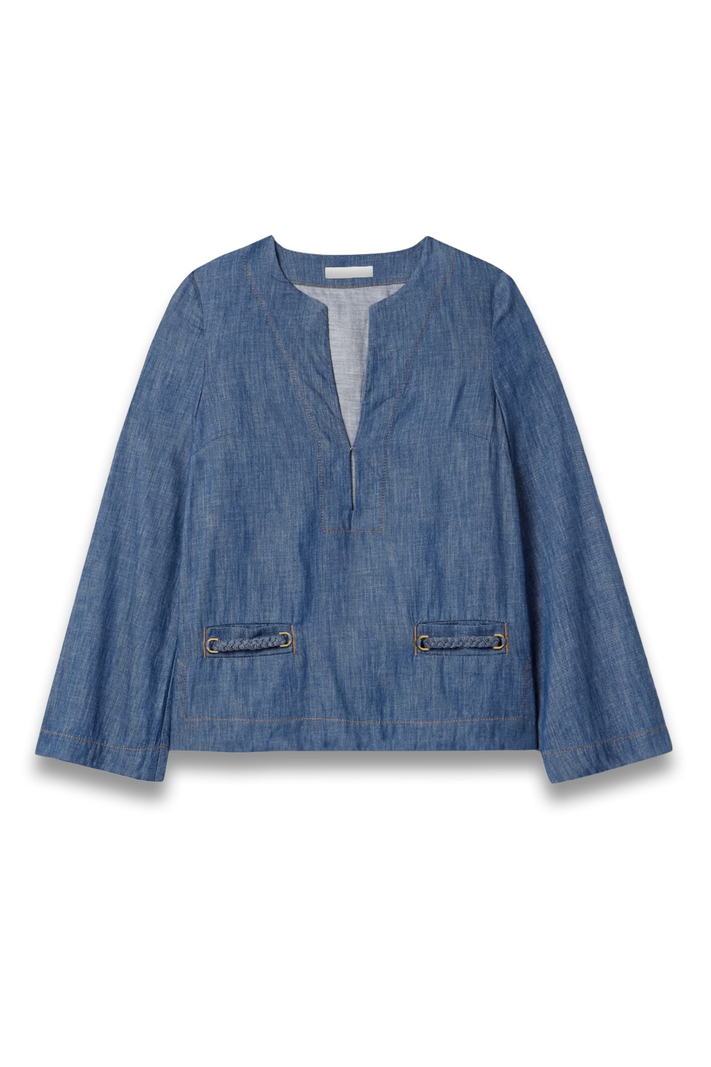 Wylie Braided Denim Tunic