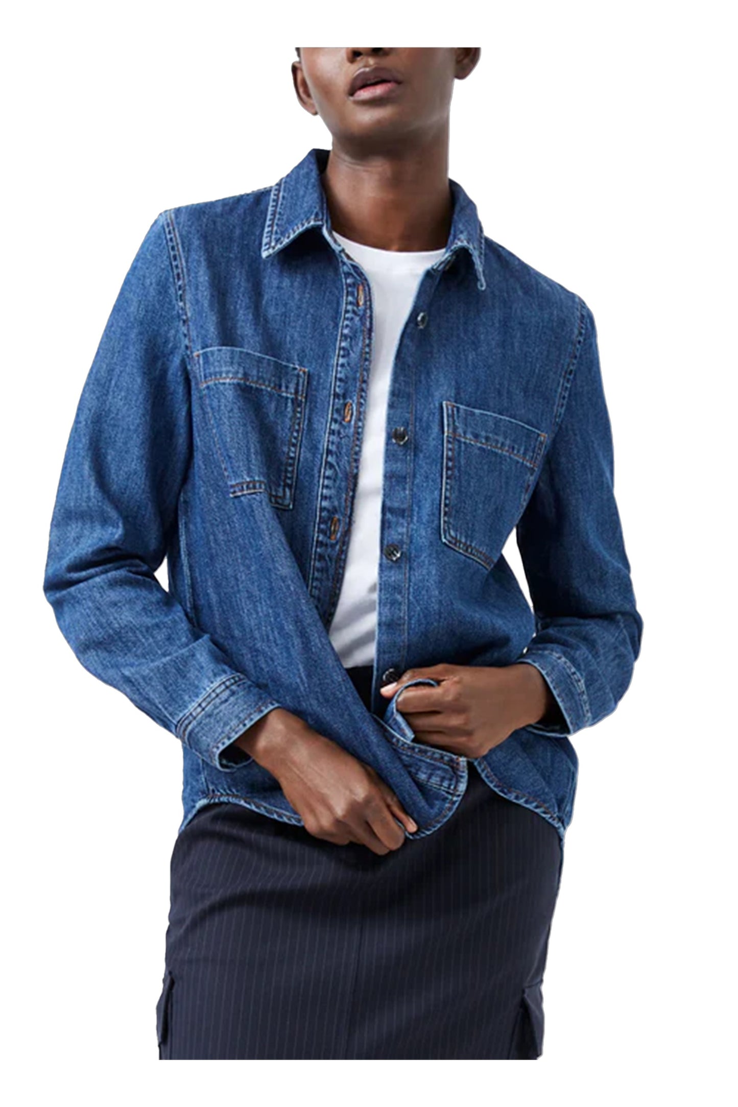 Finley Denim Long Sleeve Shirt