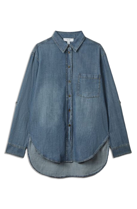 Carter Denim Button-Through Shirt