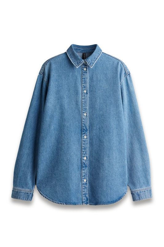 Oversized Denim Shirt