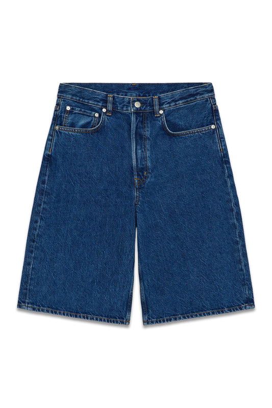 Long Denim Shorts