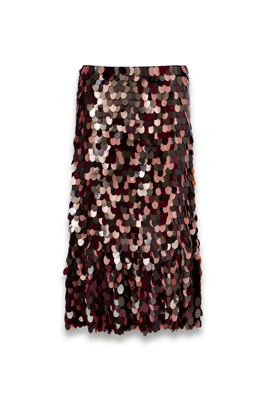 Sequined Midi Skirt