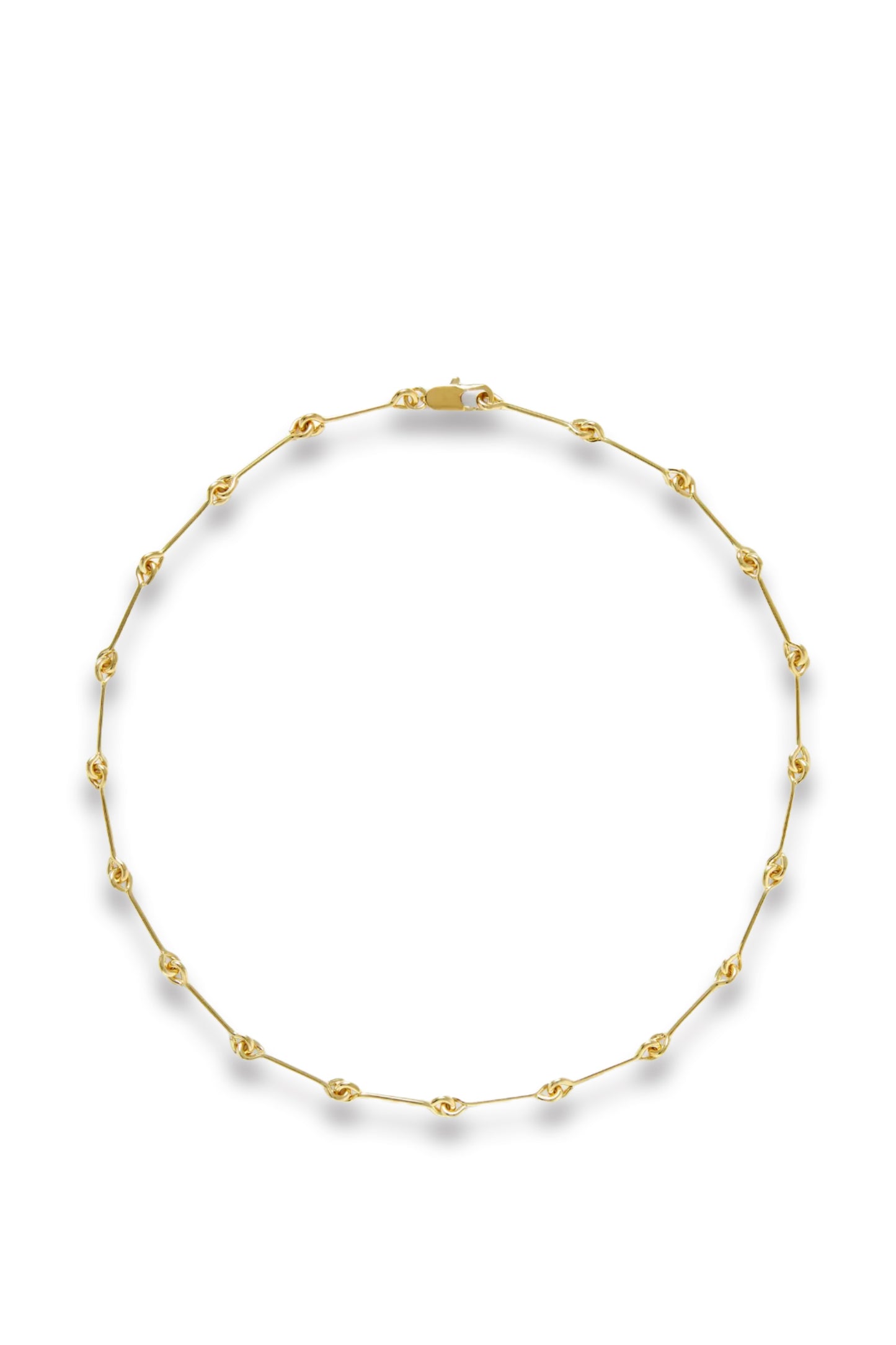 Treccia Gold-Plated Necklace